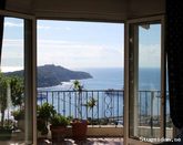 Praktfull toppleilighet i Villefranche Sur Mer med panoramautsikt over Cap Ferra